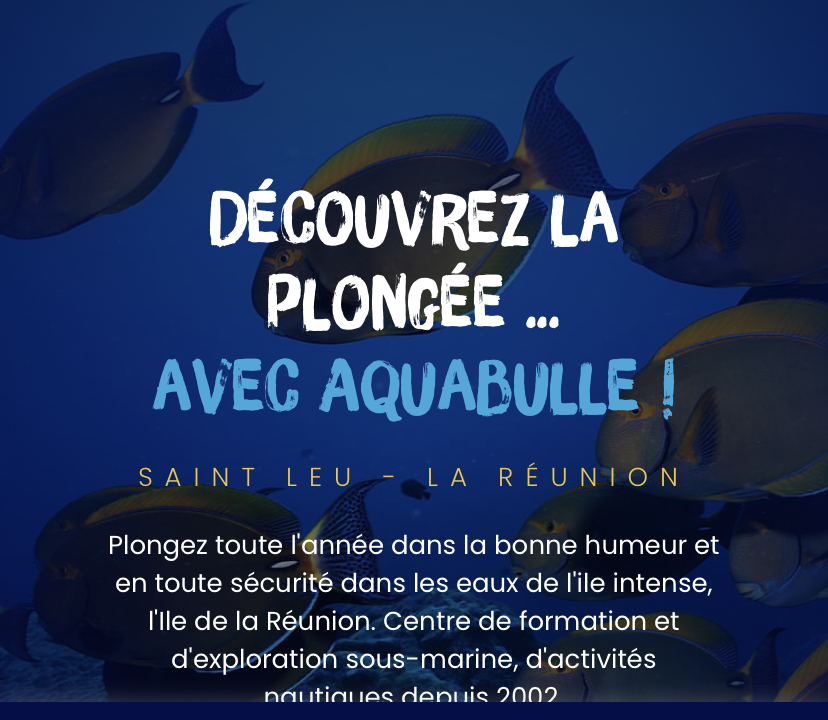 Aquabulle club de plongée